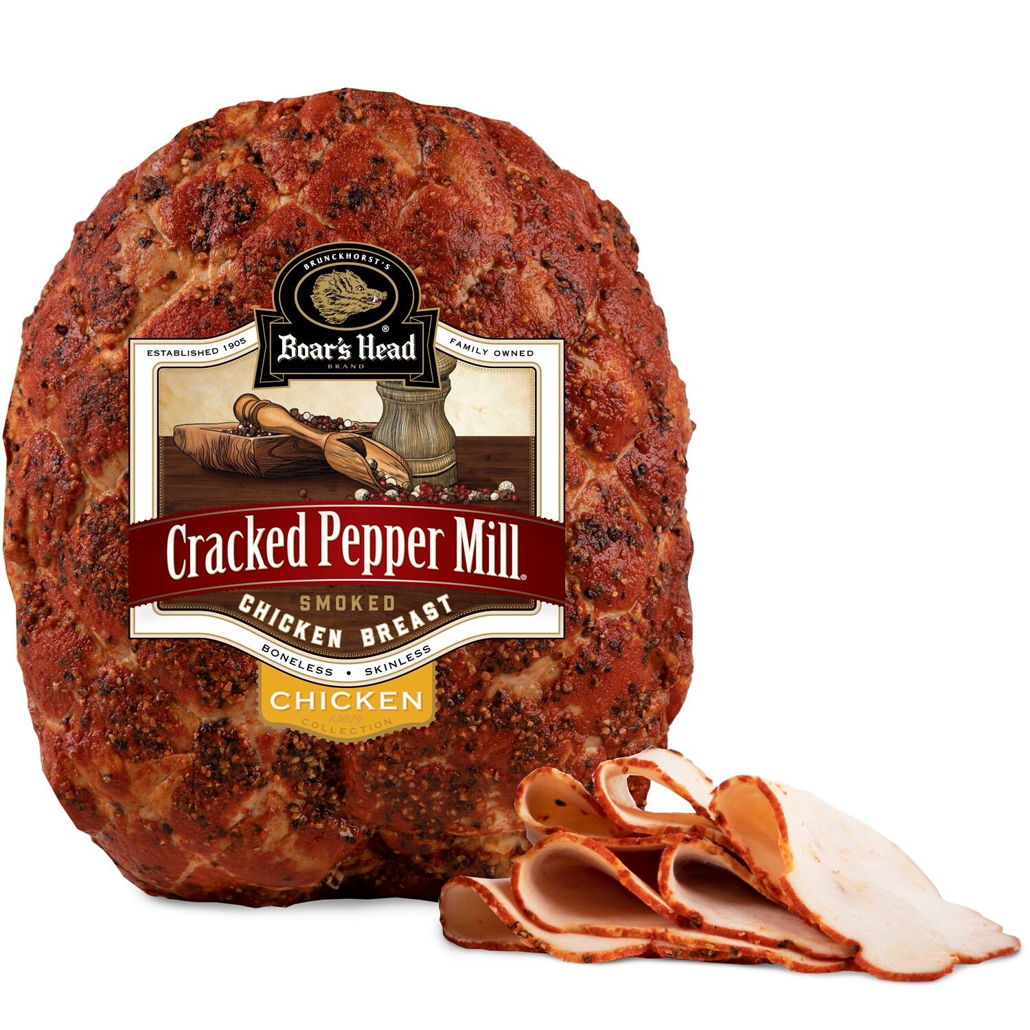 Boar's Head Cracked Pepper Mill Chicken Breast