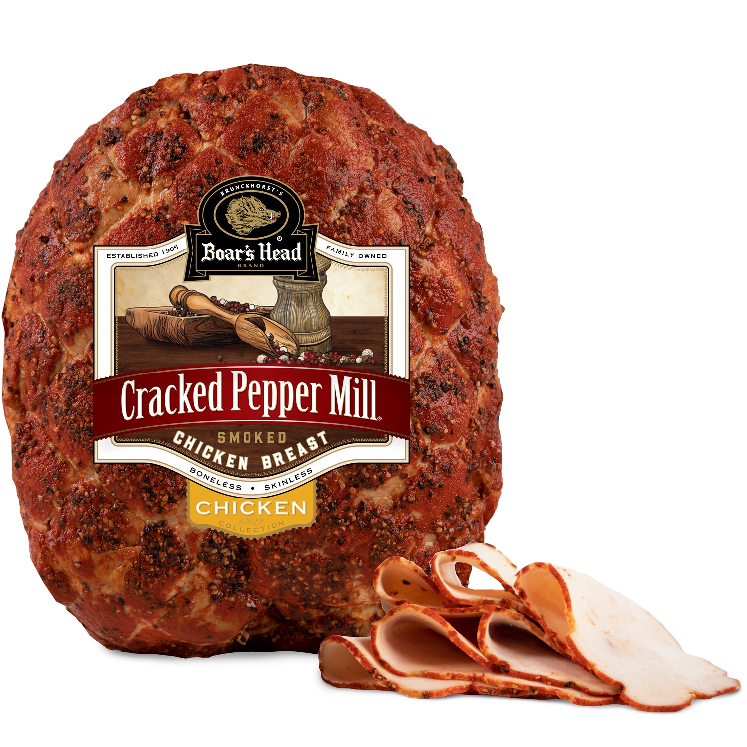 Boar's Head Cracked Pepper Mill Chicken Breast