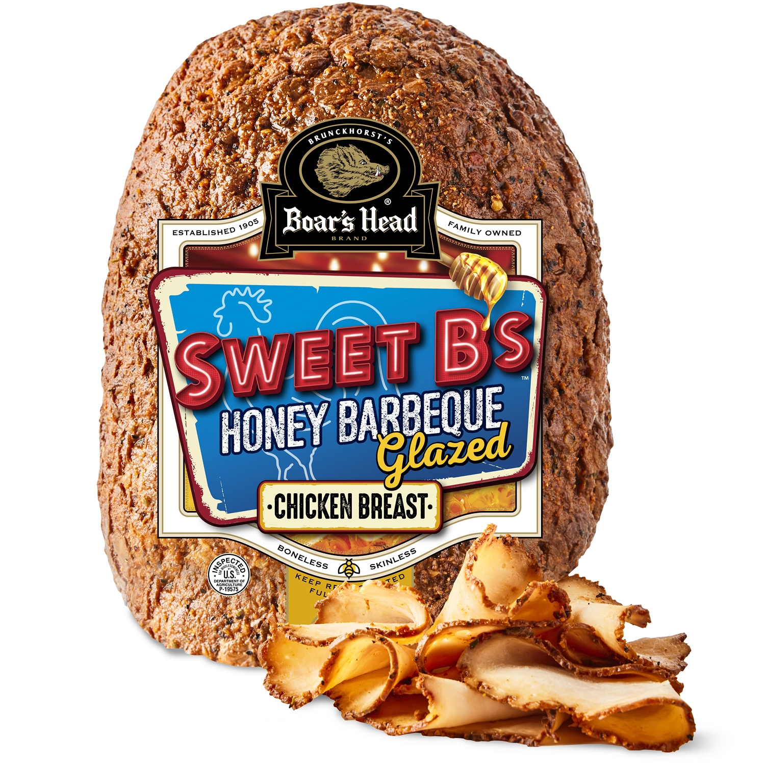 Boar's Head Sweet B's Honey Barbeque Glazed Chicken Breast