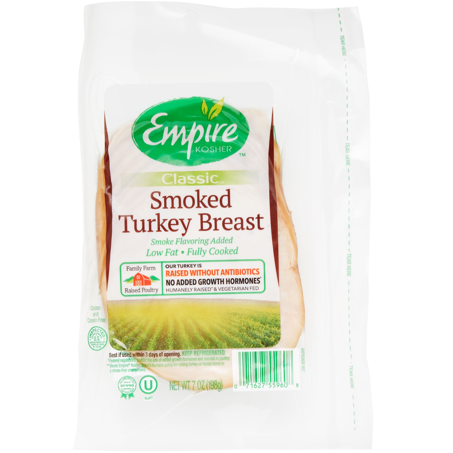 Empire Kosher Natural Smoked Turkey Breast