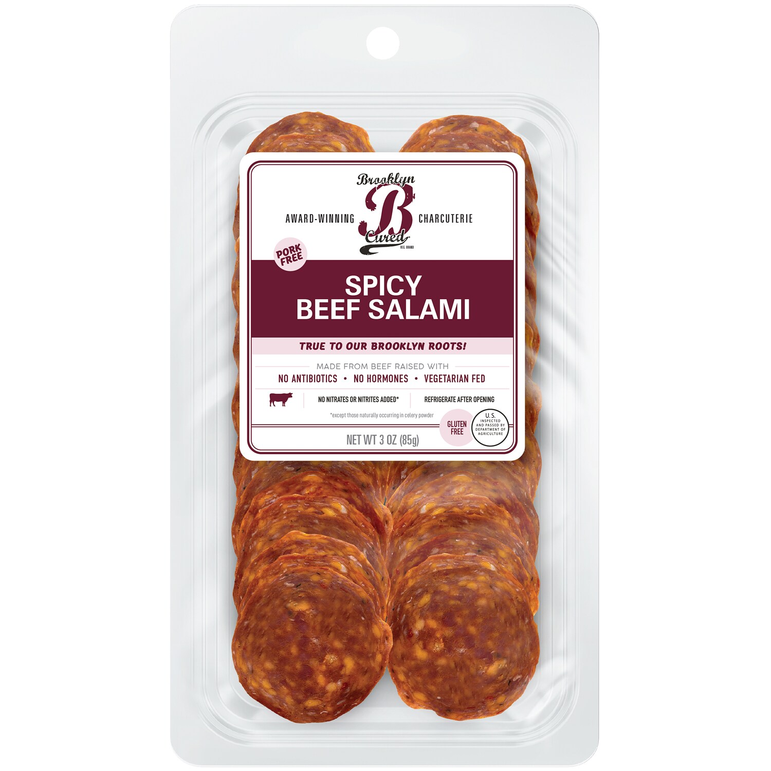Brooklyn Cured Spicy Beef Salami