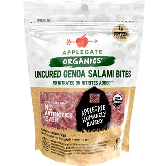 Applegate Organics Uncured Genoa Salami Bites