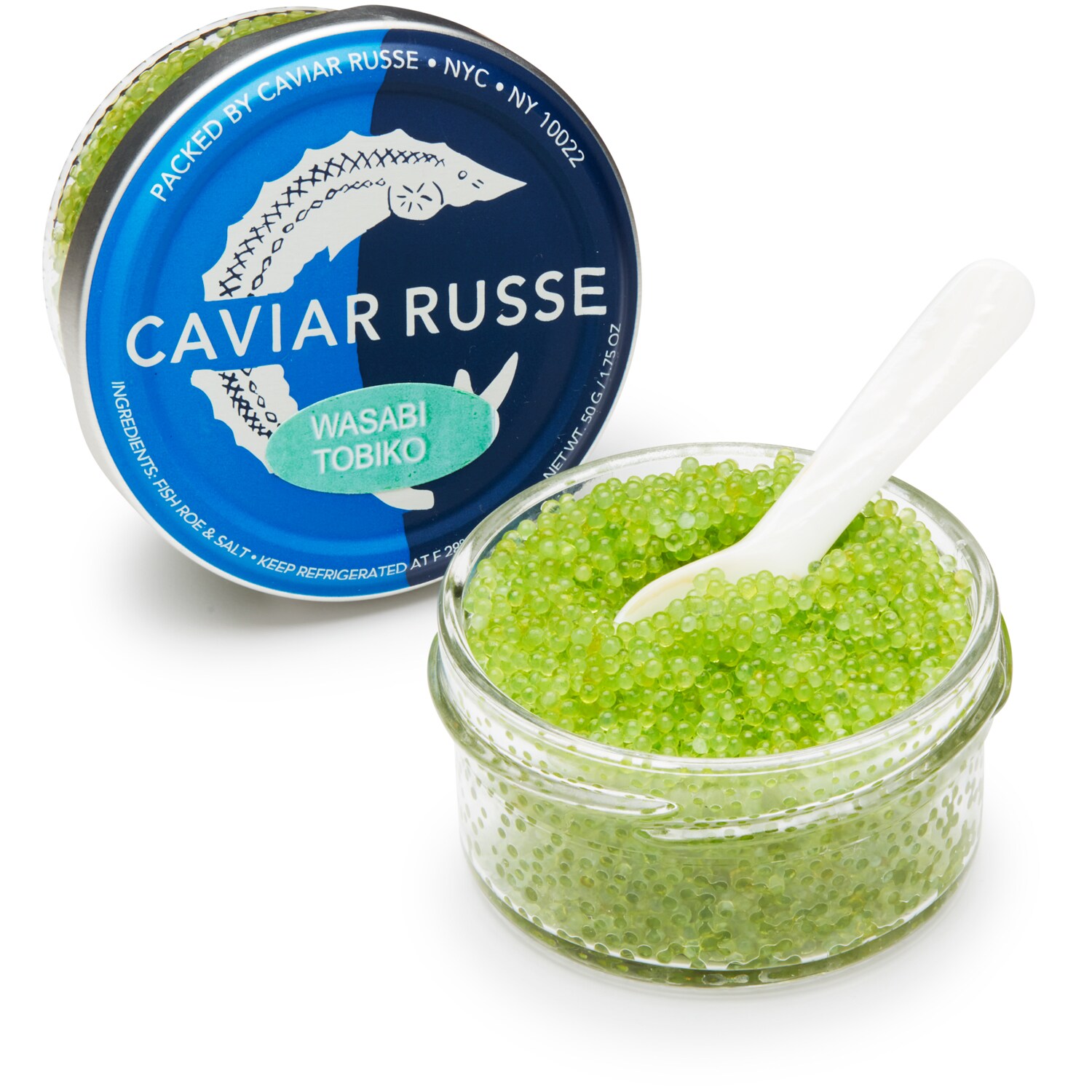 Caviar Russe Wasabi Tobiko Caviar