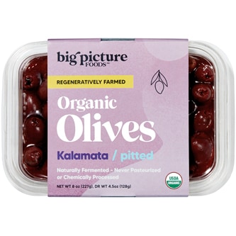 Big Picture Foods Organic Pitted Kalamata Olives