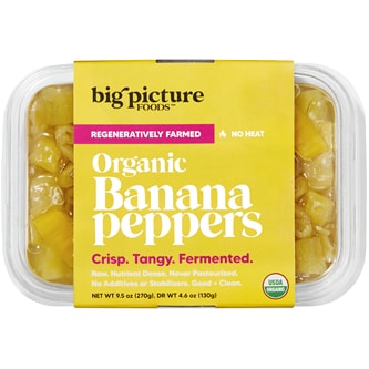 Big Picture Foods Organic Banana Peppers