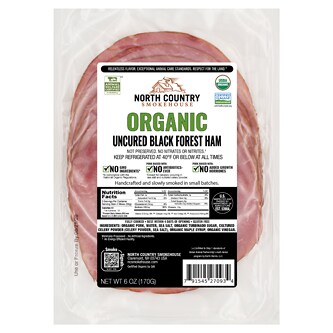 North Country Smokehouse Organic Uncured Black Forest Ham