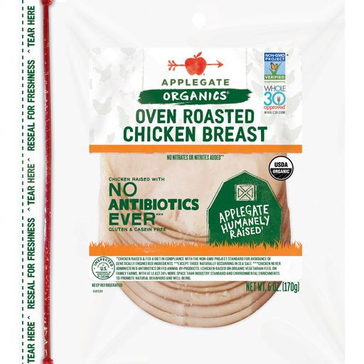Applegate Organics Oven Roasted Chicken Breast