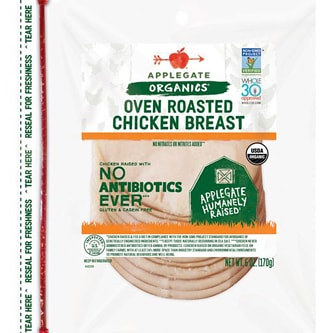 Applegate Organics Oven Roasted Chicken Breast