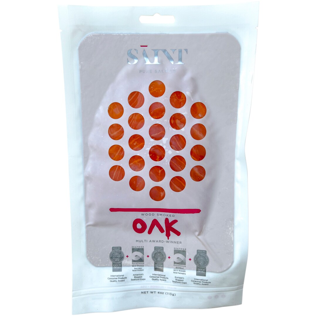 St. James Smokehouse SAINT Oak Smoked Salmon