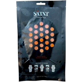 St. James Smokehouse SAINT Citrus Wood Smoked Salmon 