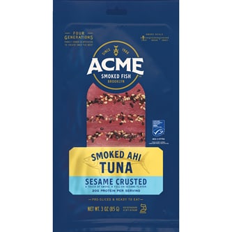 Acme Sesame Crusted Smoked Ahi Tuna