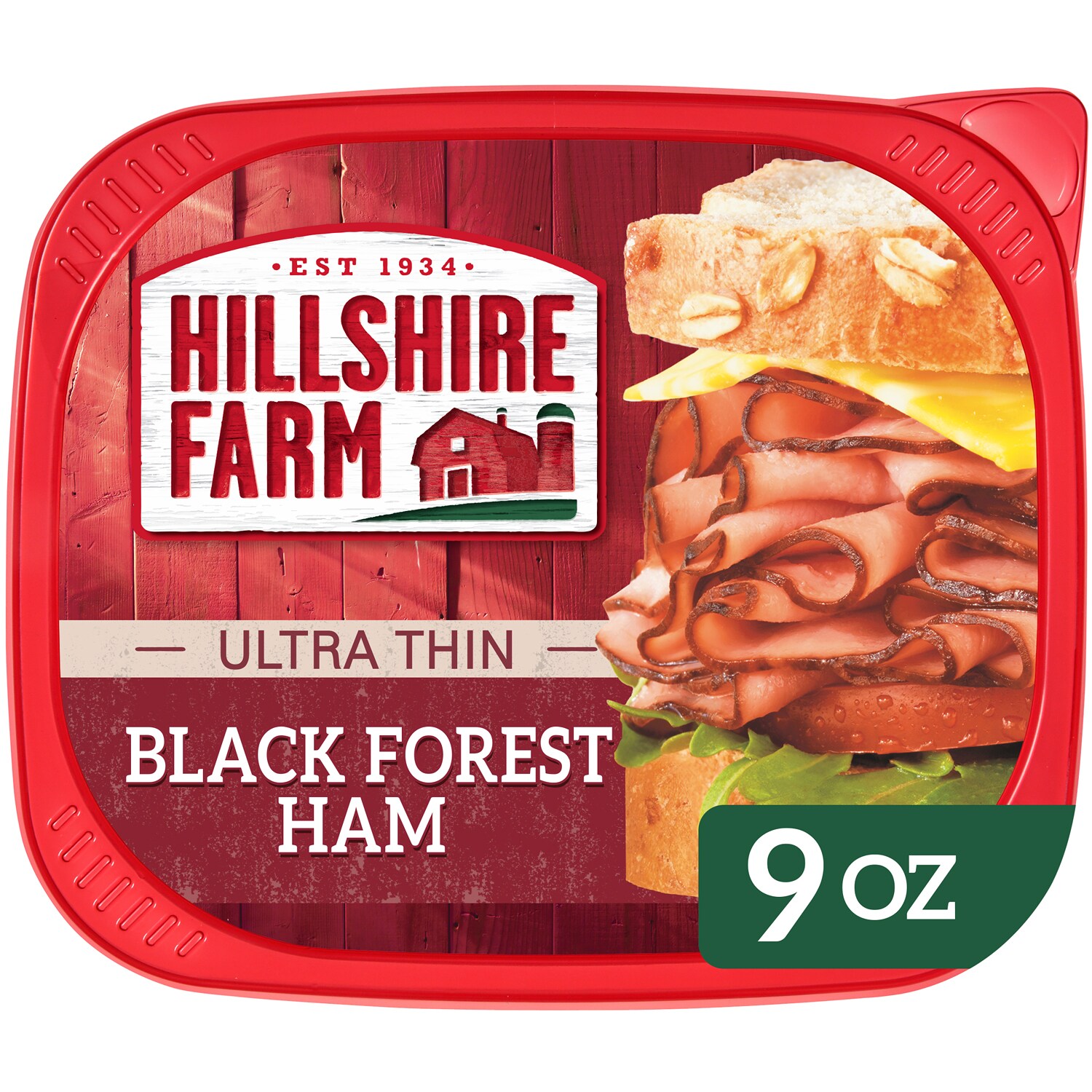 Hillshire Farm Ultra-Thin Sliced Sandwich Meat, Black Forest Ham
