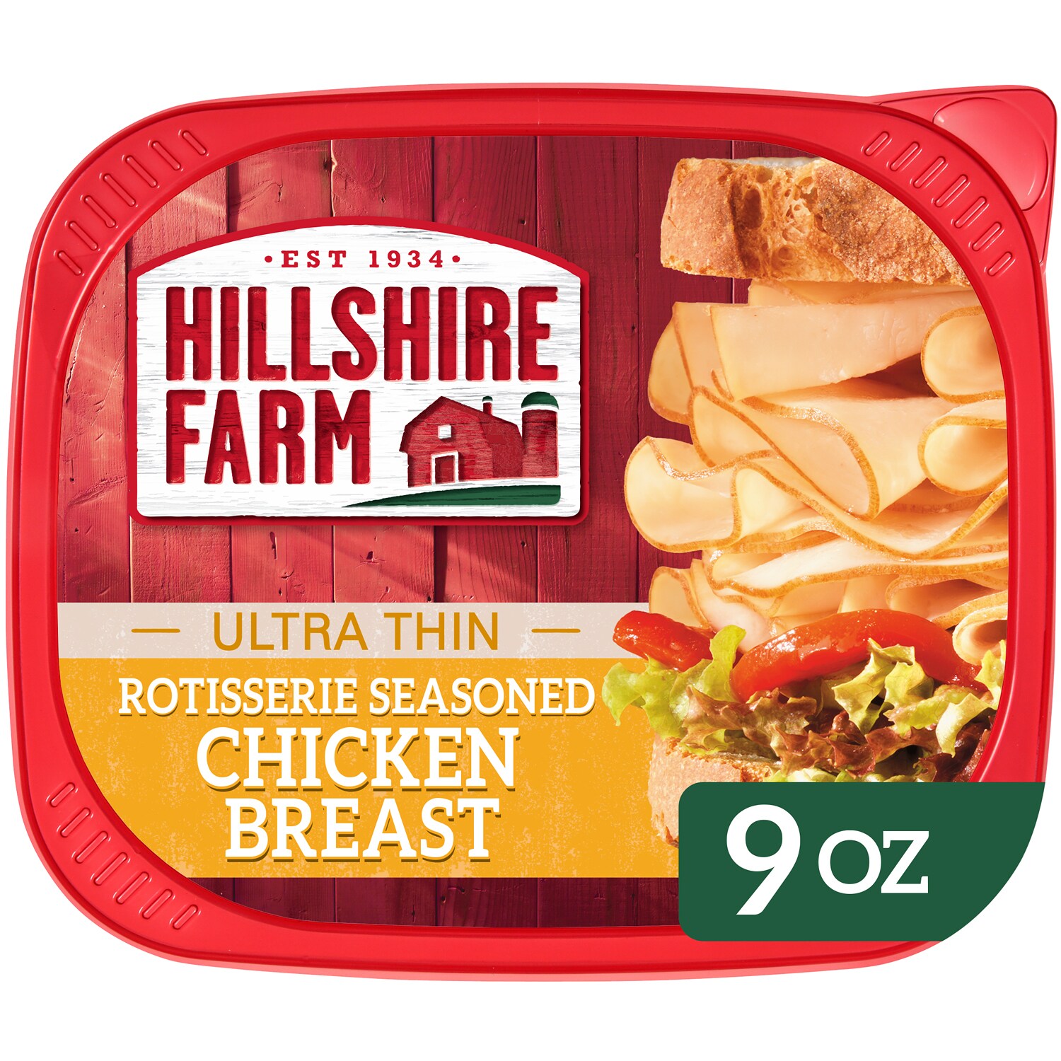 Hillshire Farm Ultra-Thin Sliced Sandwich Meat, Rotisserie Chicken Breast