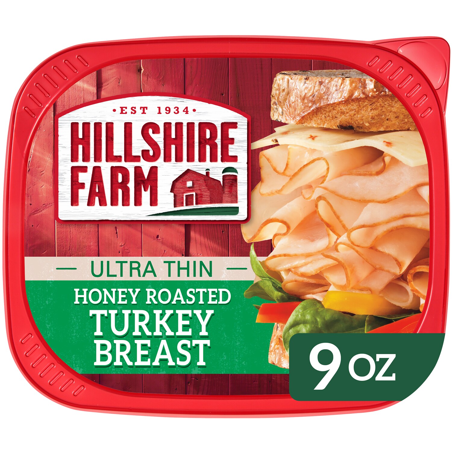 Hillshire Farm Ultra-Thin Sliced Sandwich Meat, Honey Roasted Turkey Breast