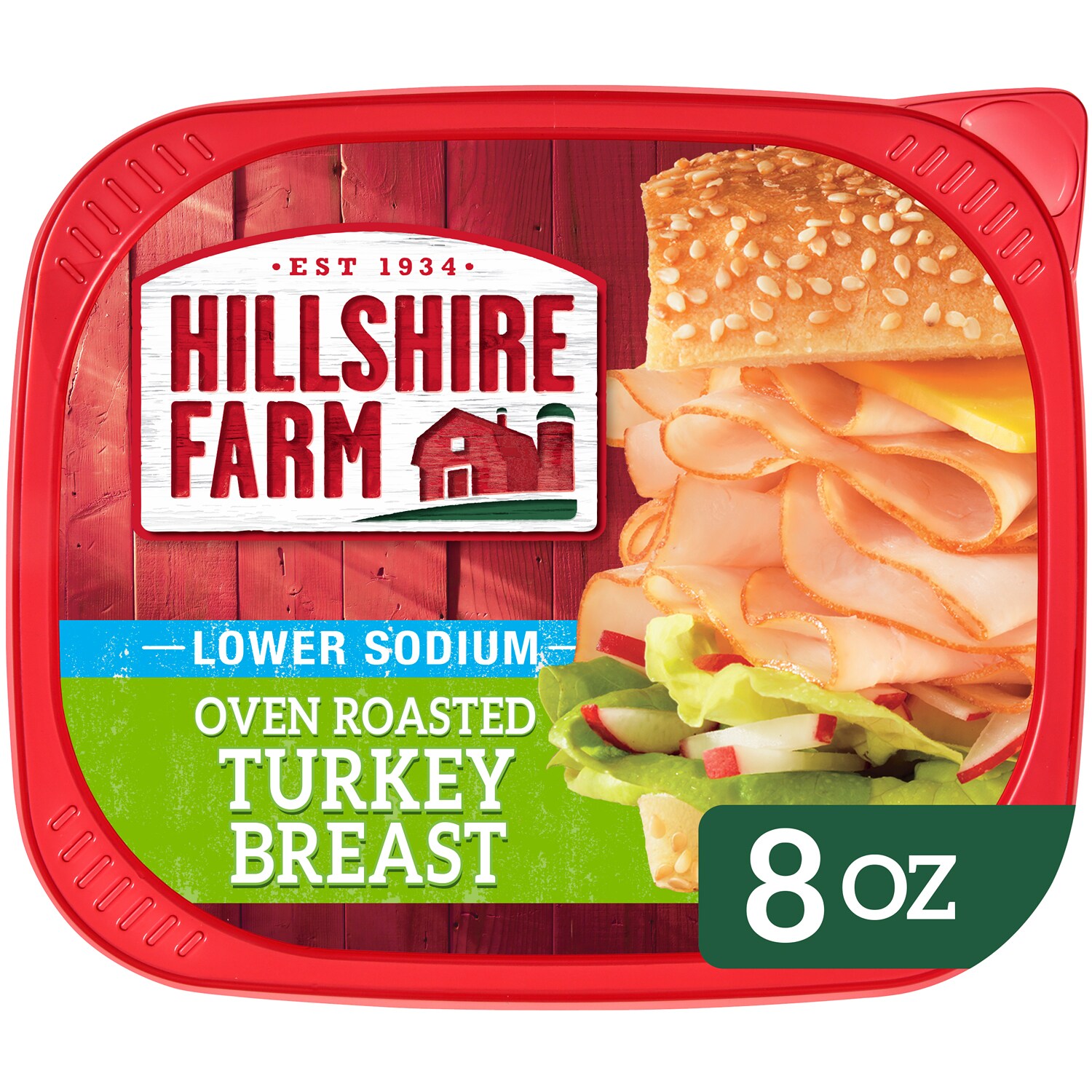 Hillshire Farm Ultra-Thin Sliced Sandwich Meat, Lower Sodium Oven Roasted Turkey Breast