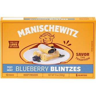 Manischewitz Blueberry Blintzes