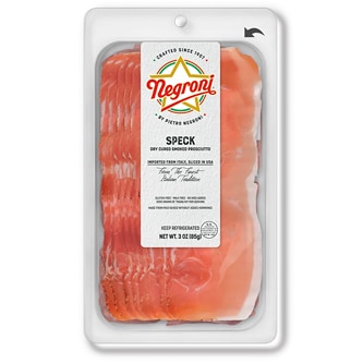 Negroni Speck, Dry Cured Smoked Prosciutto