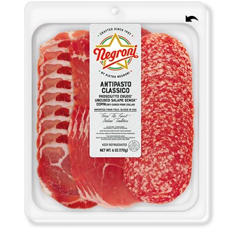 Negroni Antipasto Classico, (Prosciutto, Salame & Coppa)