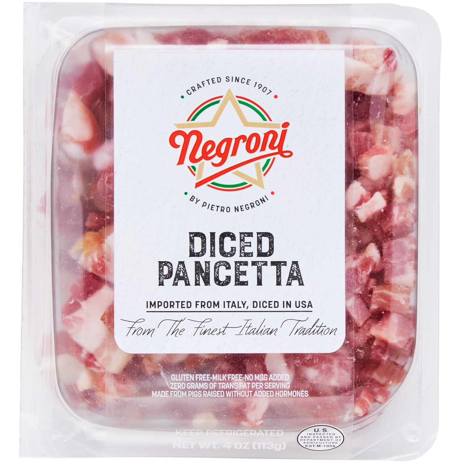 Negroni Diced Pancetta