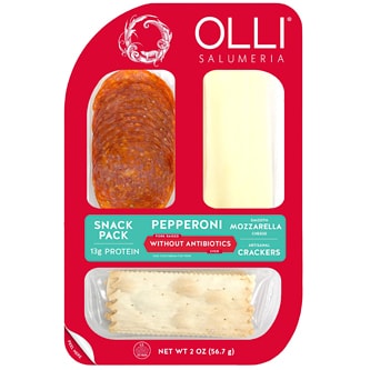 Olli Salumeria Pepperoni Mozzarella, Snack Pack
