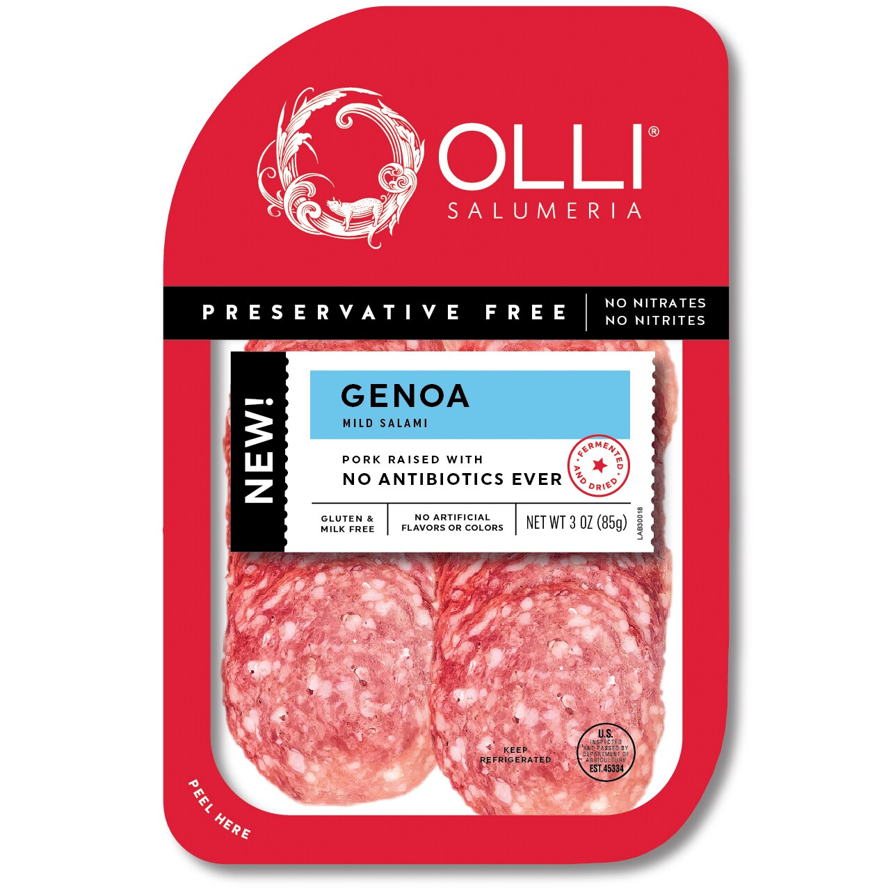 Olli Salumeria Genoa Salami, image 1 of 2 slides