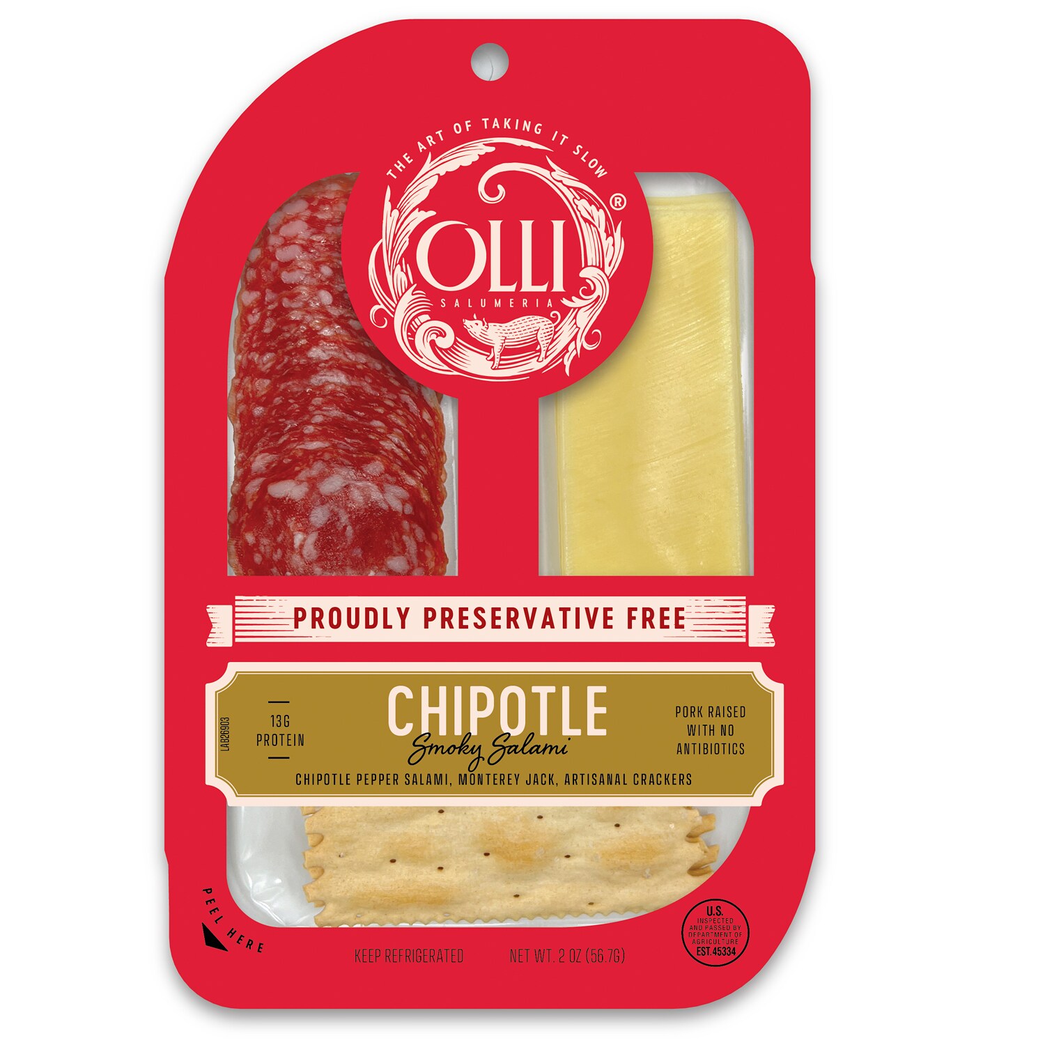 Olli Chipotle Monterey Jack Snack Pack