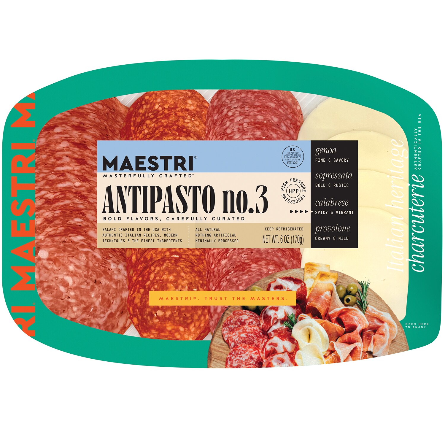 Maestri Antipasto N°3 Italian Heritage