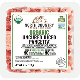Organic Uncured Diced Pancetta