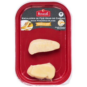 Flash Frozen Duck Foie Gras Slices