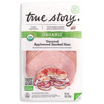 True Story Foods Organic Sliced Smoked Ham