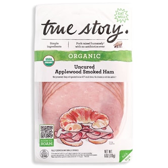 True Story Foods Organic Sliced Smoked Ham