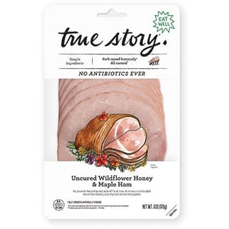True Story Foods Wild Flower Honey Maple Ham 