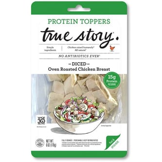 True Story Foods Diced Oven Roasted Chicken 
