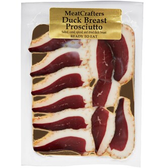 MeatCrafters Sliced Duck Breast Prosciutto