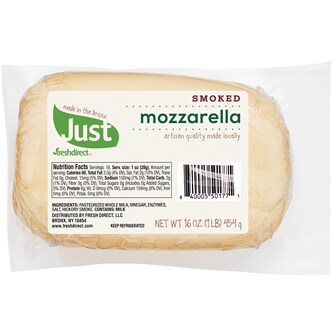 Just FreshDirect Local Smoked Mozzarella