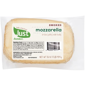 Just FreshDirect Local Smoked Mozzarella