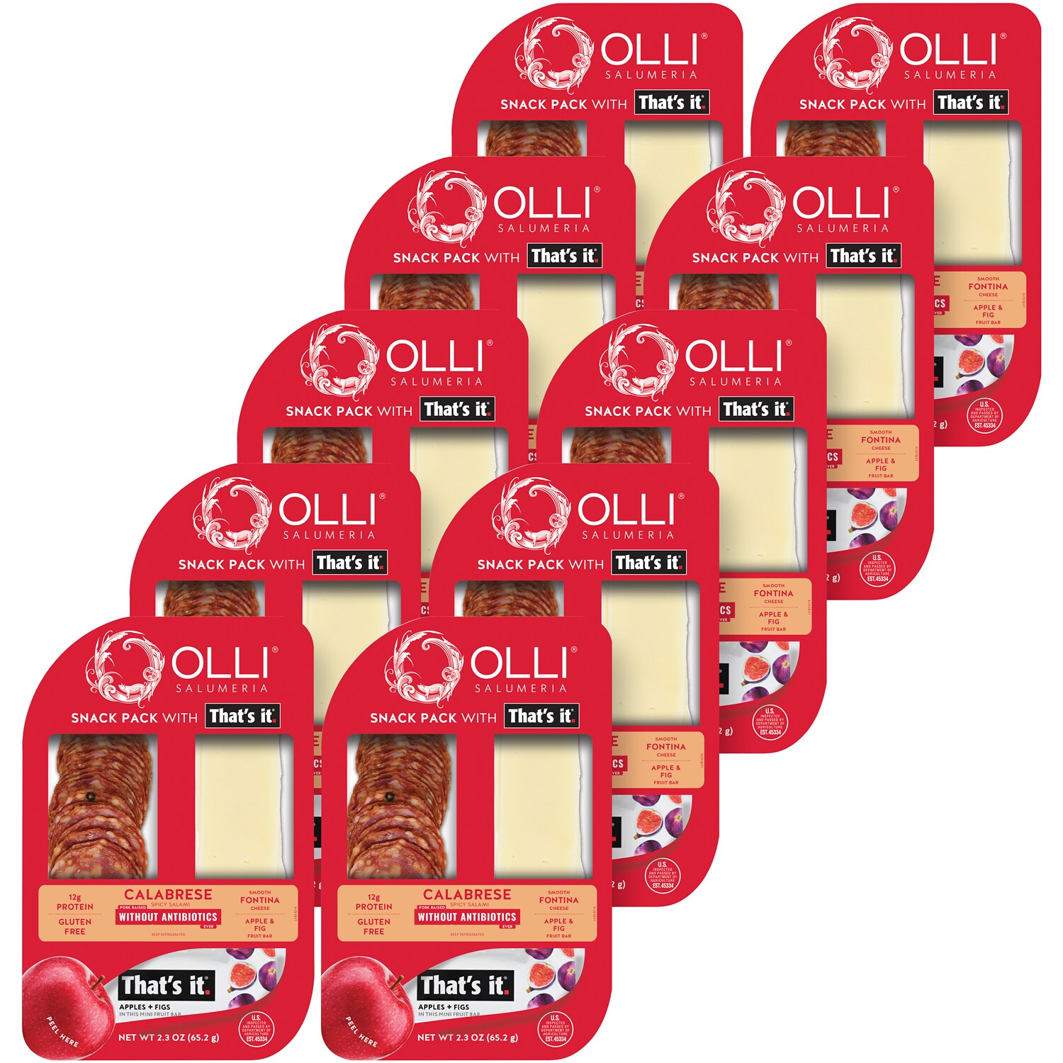 Olli Salumeria That's It Snack Pack, Calabrese