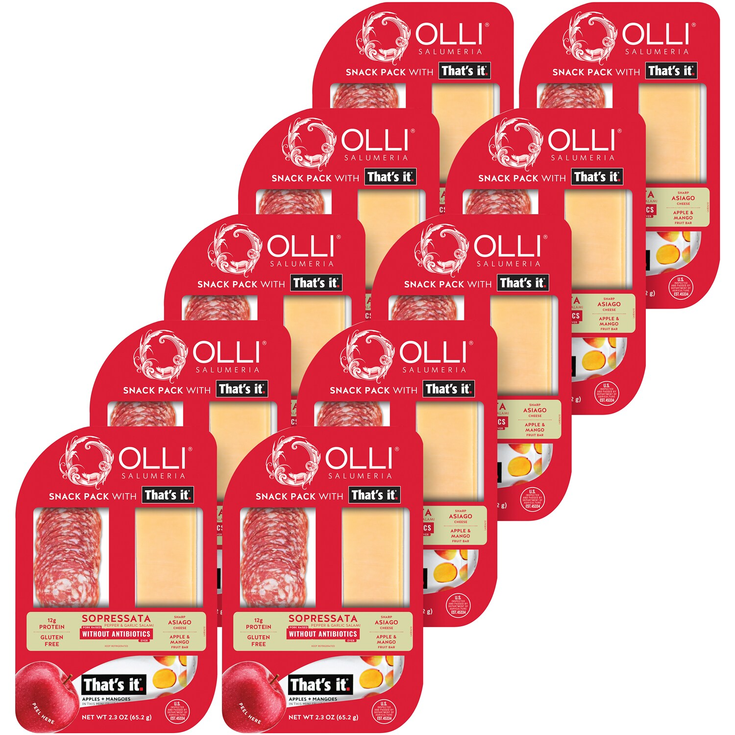 Olli Salumeria That's It Snack Pack, Sopressata