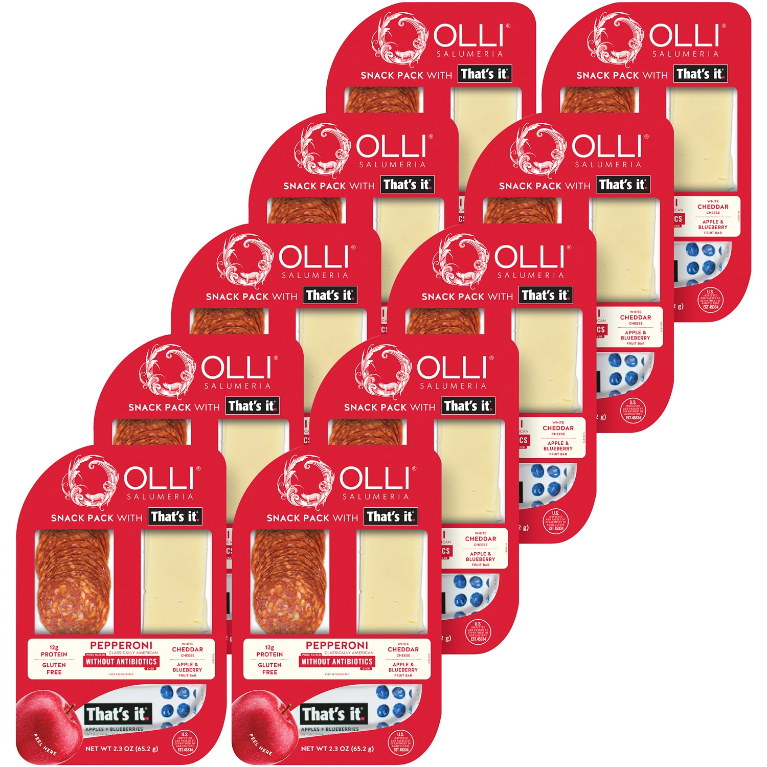 Olli Salumeria That's It Snack Pack, Pepperoni