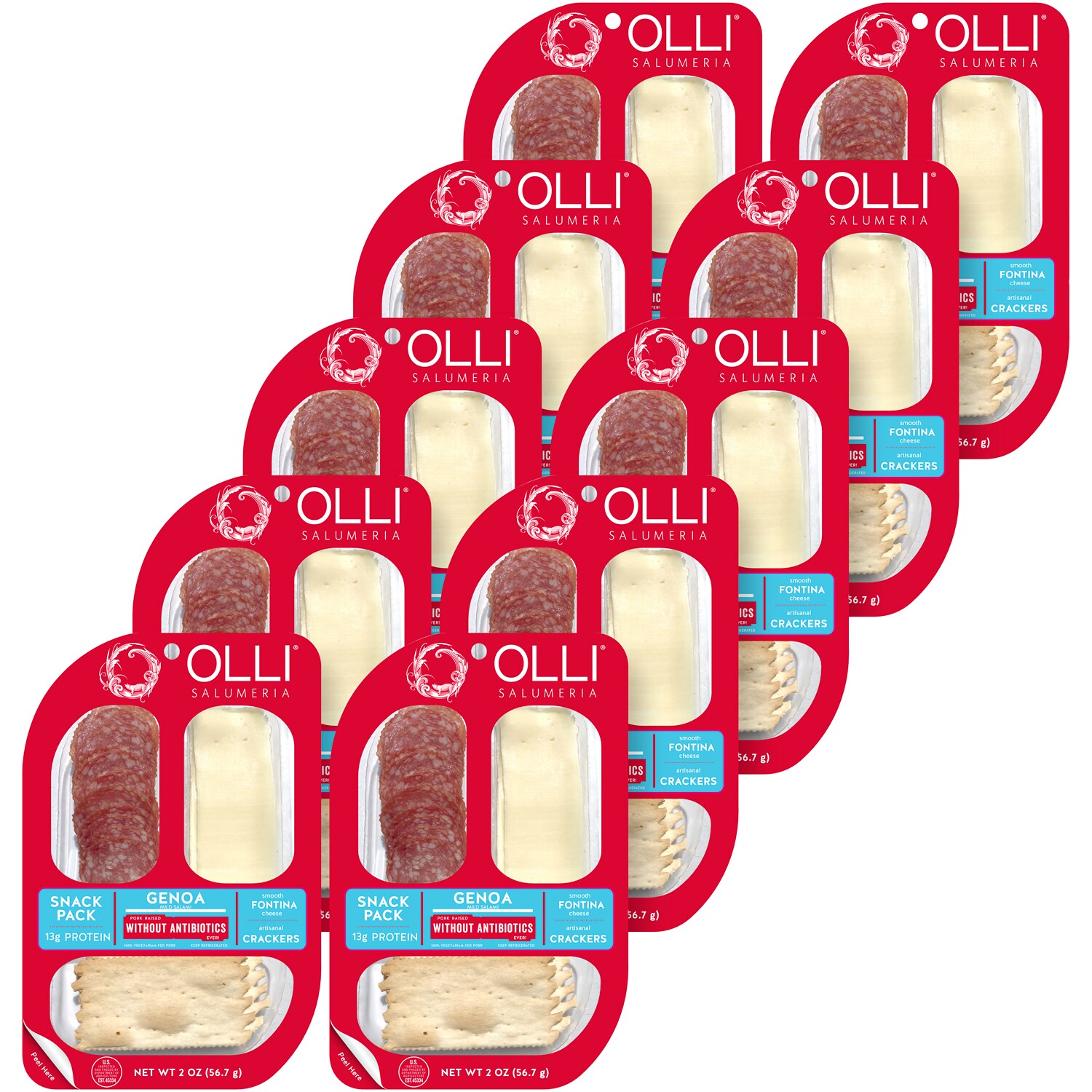 Olli Salumeria Snack Pack, Genoa & Fontina
