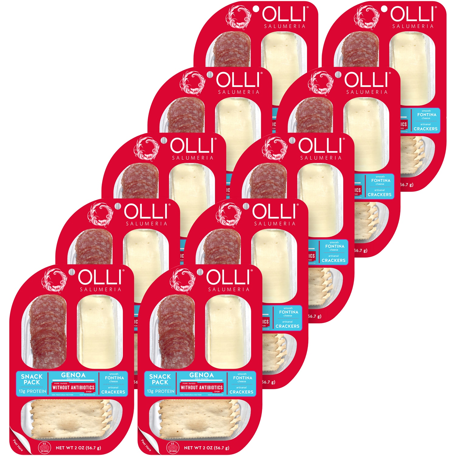 Olli Salumeria Snack Pack, Genoa & Fontina