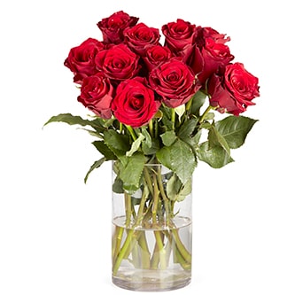 Deluxe Long-Stem Red Roses