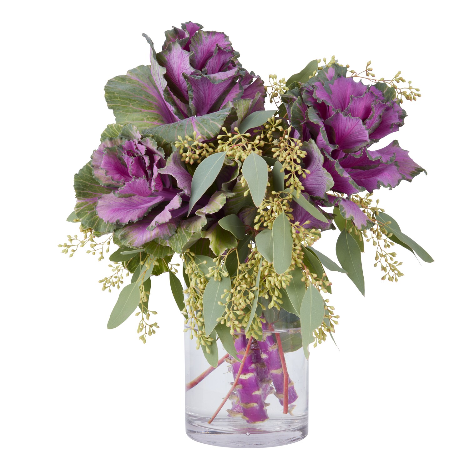 Kale and Eucalyptus Bouquet