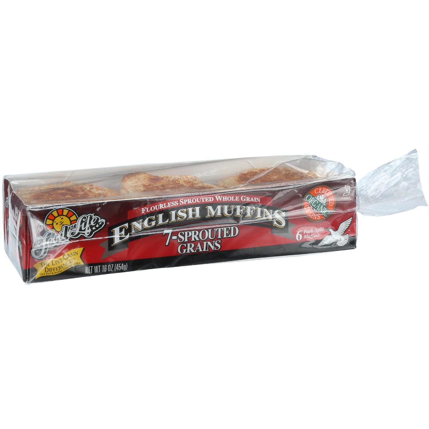 Food For Life 7 Sprouted Grains English Muffins, Frozen