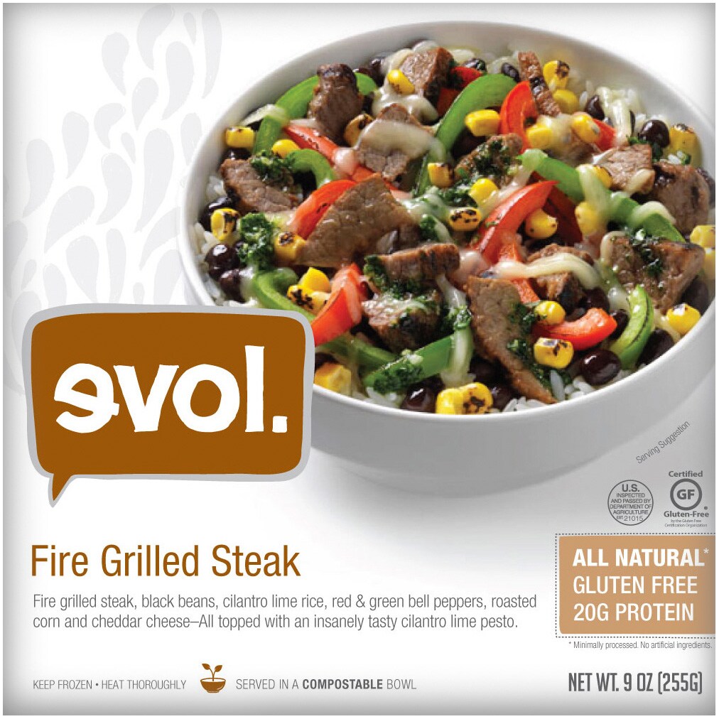 Evol Fire Grilled Steak Bowl
