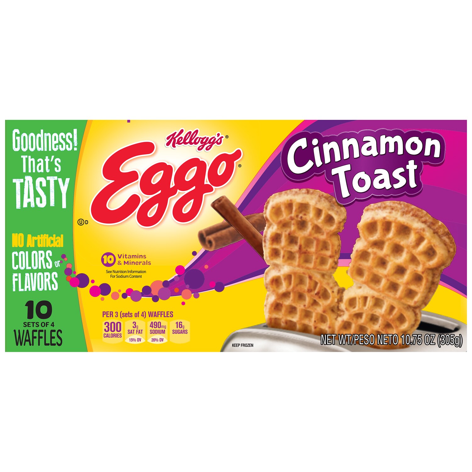 Order Kellogg S Eggo Chocolate Chip Waffles Fast Delivery
