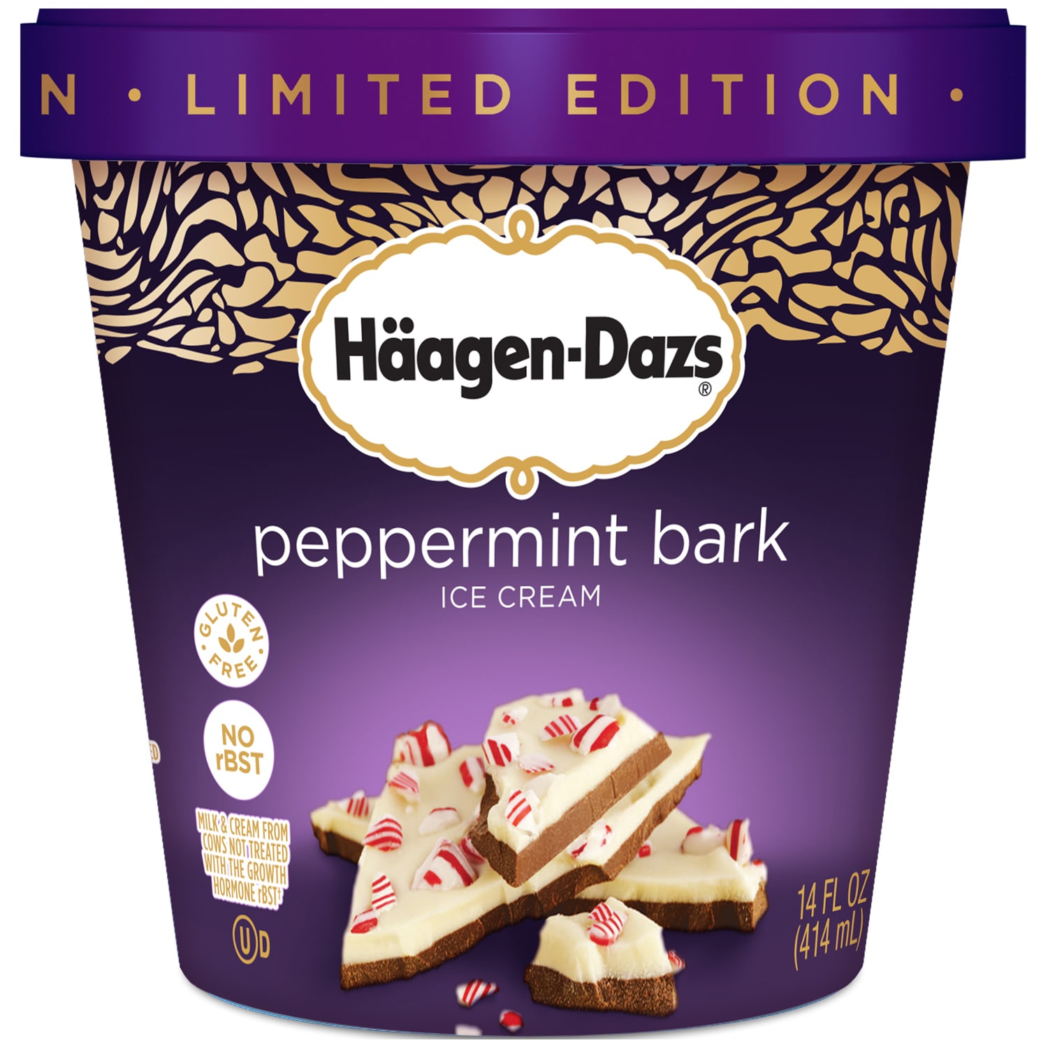 Order HaagenDazs Limited Edition Ice Cream, Peppermint Bark Fast