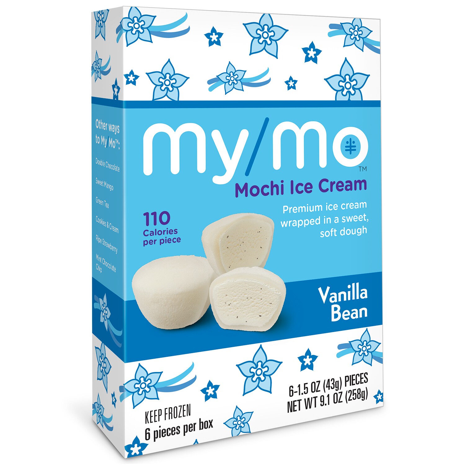 My/Mo Mochi Ice Cream, Vanilla Bean