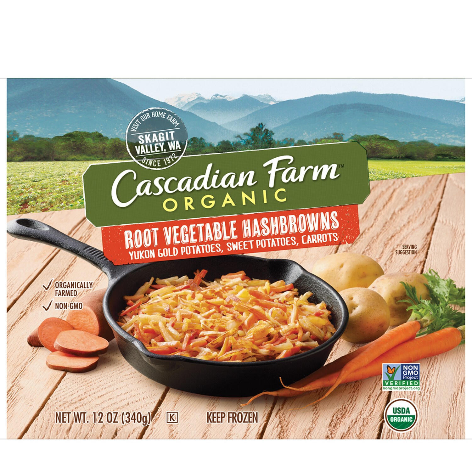 Cascadian Farm Organic Root Vegetable Hashbrowns