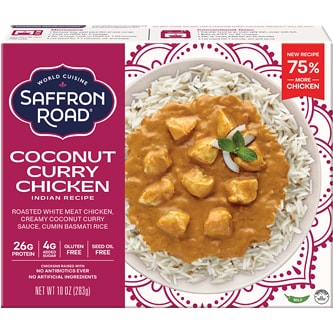 Saffron Road Coconut Chicken Curry with Basmati Rice